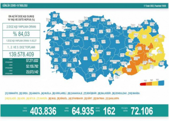 Türkiyədə son sutkada koronavirusdan 162 nəfər ölüb