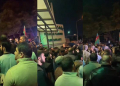 Keşlədə Şəhidlər xiyabanı yaxınlığında gecə klubu açılması etirazlara səbəb oldu - Video