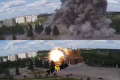 Rusiya Xarkovda Mədəniyyət evini bombalayıb: Biri uşaq olmaqla 7 nəfər yaralanıb - Foto, Video