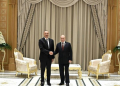 Prezident İlham Əliyev Aşqabadda Vladimir Putinlə görüşüb - Yenilənib