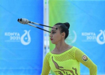 Azərbaycanın bədii gimnastları İslamiadanı 8 medalla başa vurublar - Yenilənib