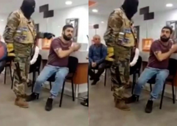 “Gürcüstan Bankı”na silahlı hücum zamanı girov götürülən 12 nəfər azad edilib - Yenilənib, Video