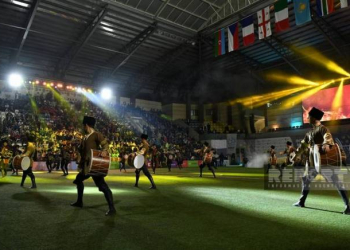 Bakıda minifutbol üzrə Beynəlxalq Turnirin açılış mərasimi keçirilib - Foto