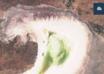 NASA Urmiya gölünün son görüntülərini yayıb - Foto