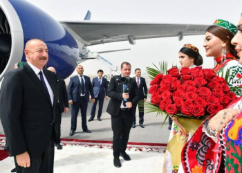 Azərbaycan Prezidenti İlham Əliyev Tacikistana səfərə gedib