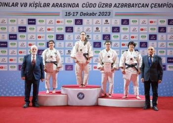 Cüdo üzrə Azərbaycan çempionatında ilk günün mükafatçıları müəyyənləşib
