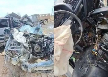 Sürücünün ürəyi sükan arxasında qəfil dayandı - Video