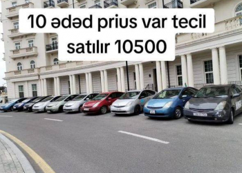 Bakıda “Prius”ların kütləvi satışına başlanıldı - Foto    