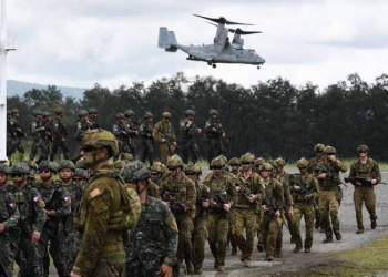 ABŞ, Yaponiya, Avstraliya və Filippin tarixdə ilk dəfə hərbi təlimlərə başlayır