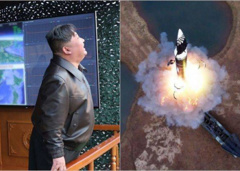 Şimali Koreya döyüş başlığına malik yeni hipersəs sürətli raketini sınaqdan keçirib - Foto