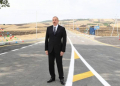Prezident Əhmədbəyli-Füzuli-Şuşa avtomobil yolunda birinci tunelin açılışında iştirak edib