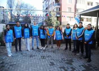 İDEA Nərimanov rayonunda yeni “Bizim Həyət”in açılışını edib- Yenilənib