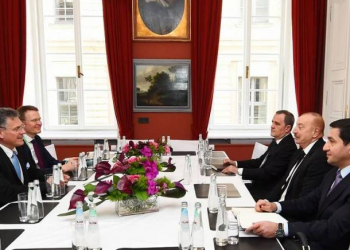 Münxendə Prezident İlham Əliyev ilə Avropa Komissiyasının İcraçı vitse-prezidentinin görüşü olub
