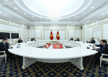Qırğızıstan Prezidenti Ceyhun Bayramovu qəbul edib