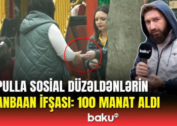 100 manata sosial yardım düzəldənlər ifşa edildilər: Polis hərəkətə keçdi - Video