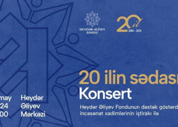 Heydər Əliyev Fondunun 20 illiyinə həsr olunan konsert keçiriləcək - Video